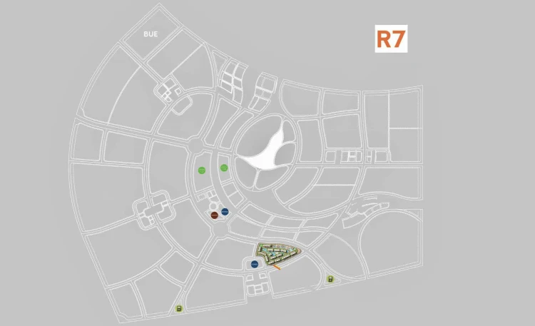 كمبوند تاون جيت العاصمة الادارية master plan