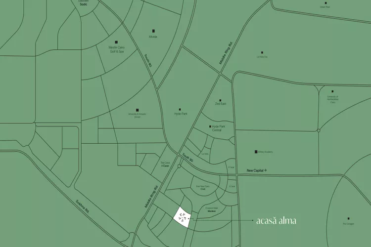 كمبوند اكاسا الما التجمع السادس 3