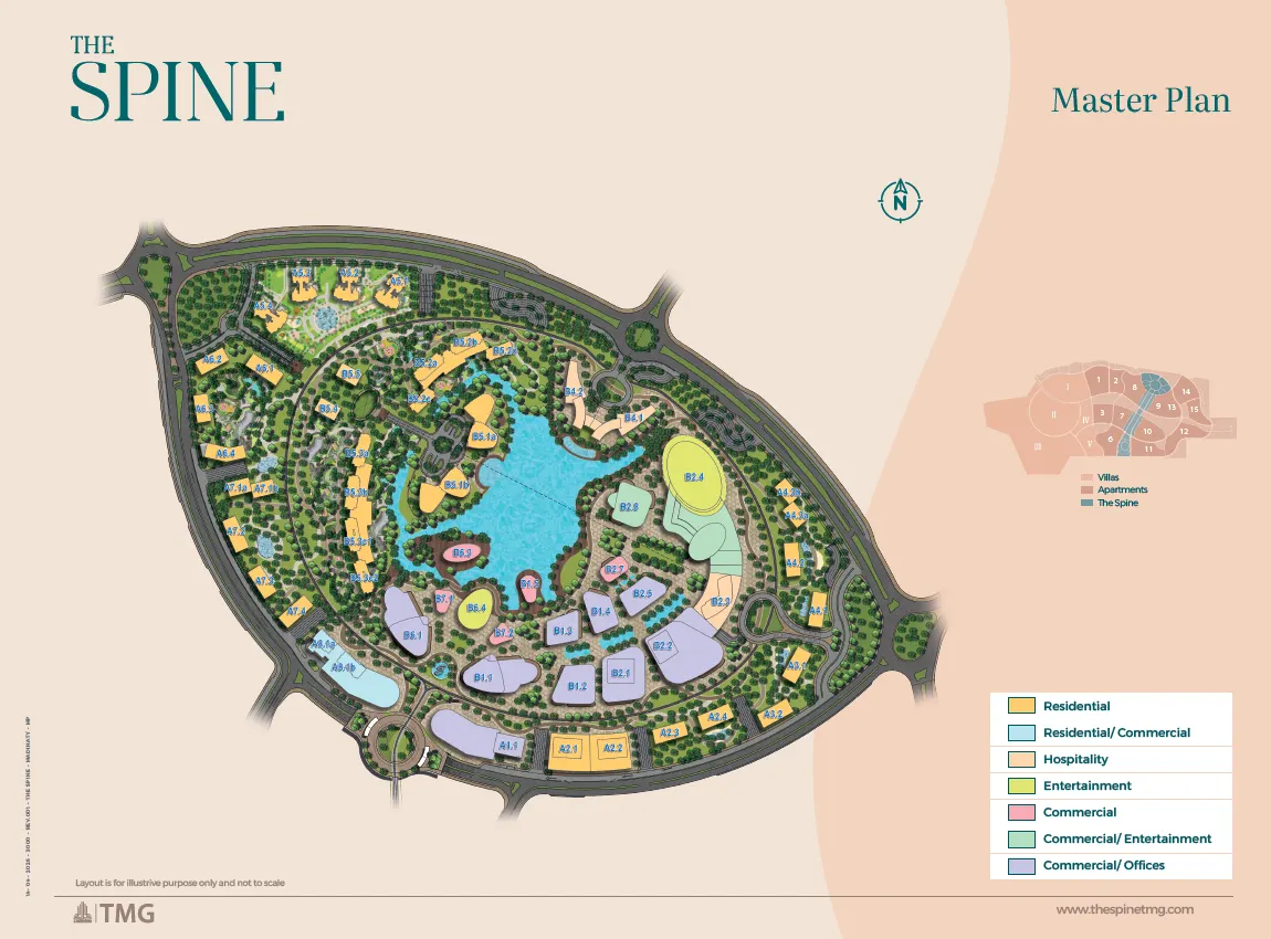 ذا سباين master plan