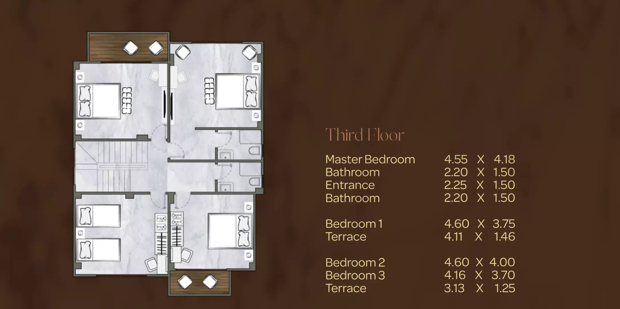 Villa · 5 Bedrooms · 258 m² in Miura El Sheikh Zayed 4