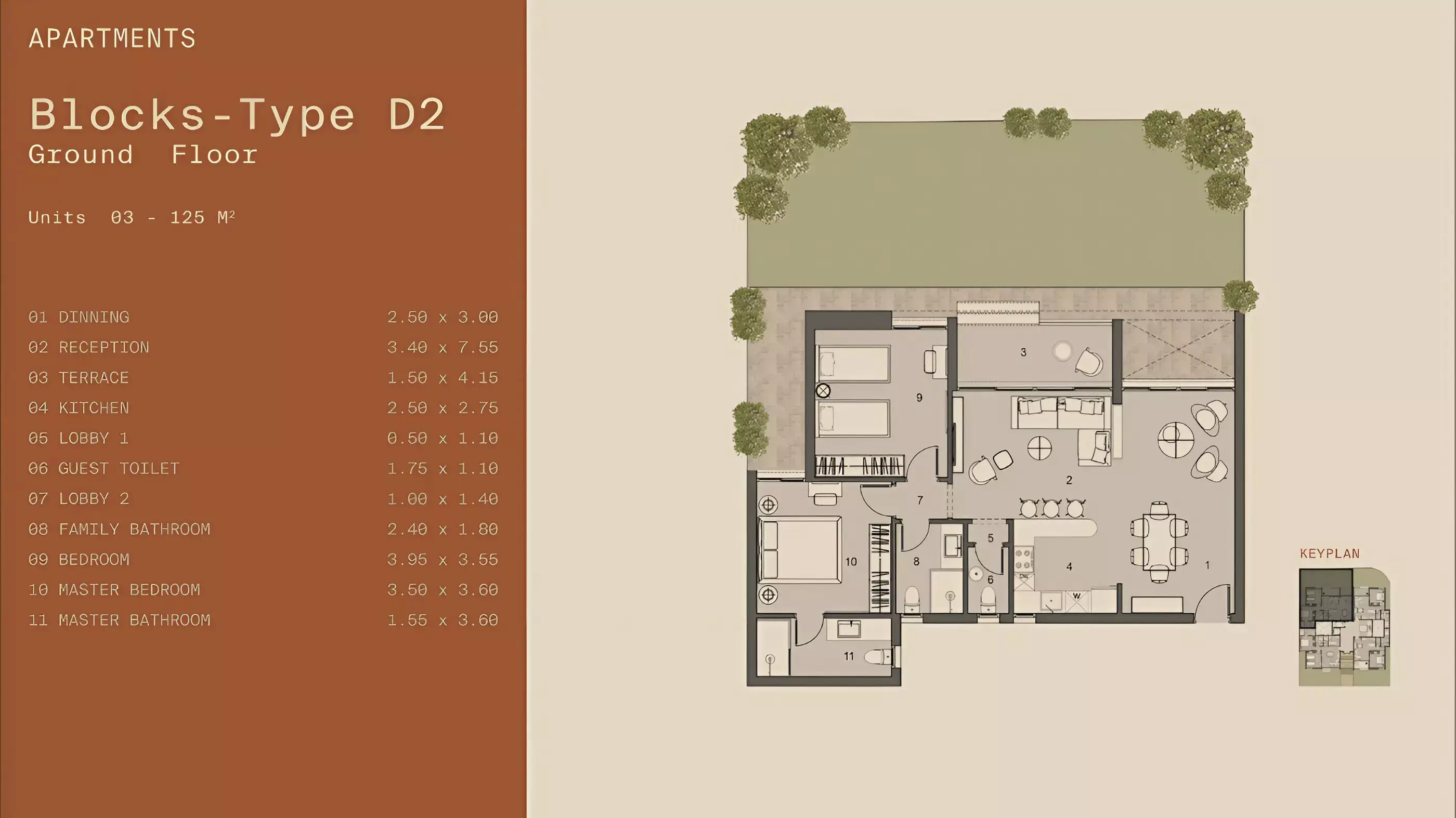 Apartment · 2 Bedrooms · 100 m² in Q Hills 2