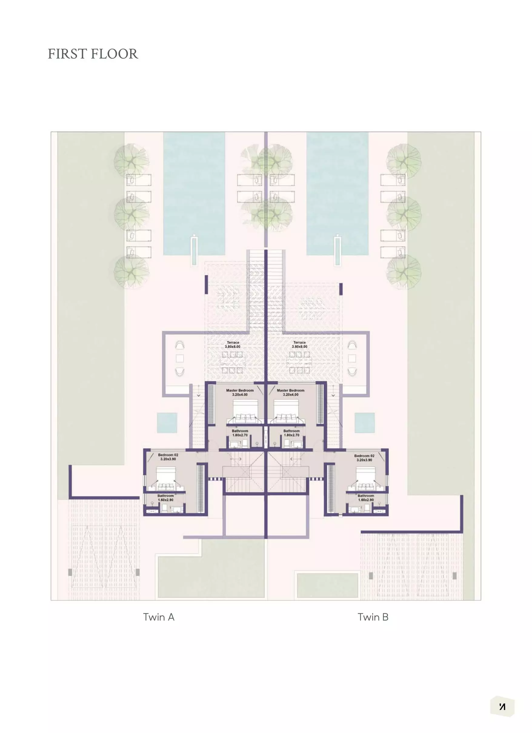 شقة · 3 غرف · 189–245 م² في North Bay - El Gouna 4