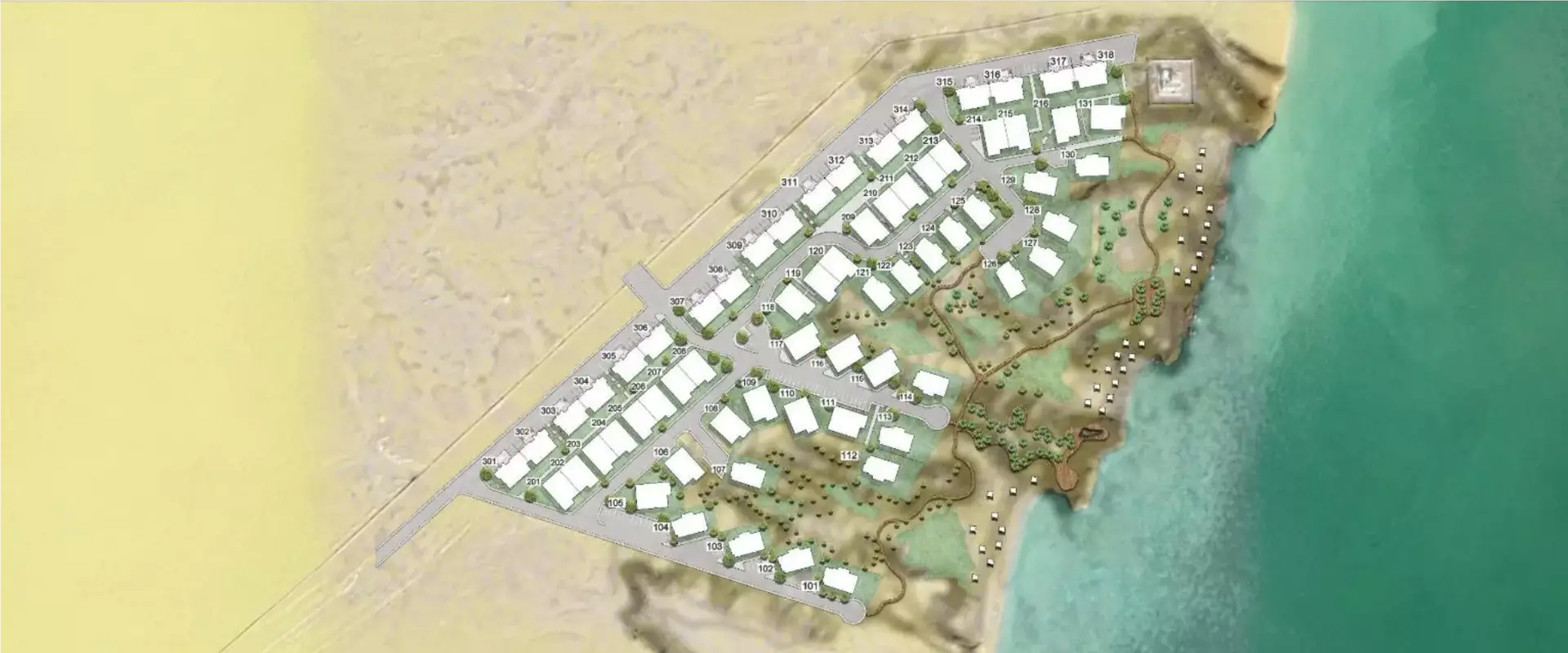 Soma Bay Coves master plan