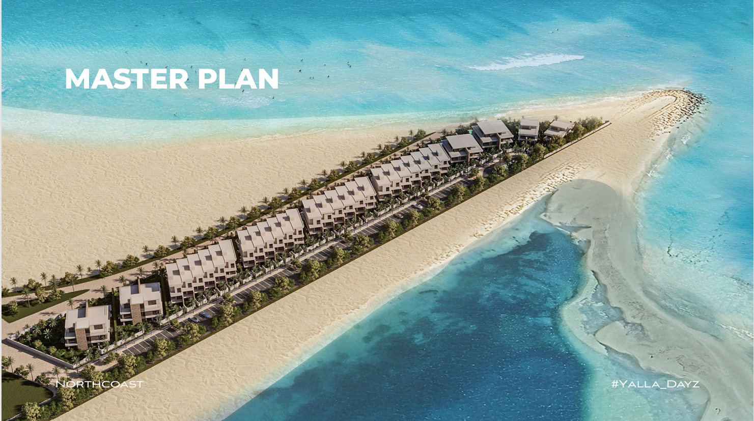 مشروع دايز ميركون الساحل الشمالي master plan